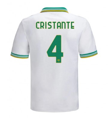 AS Roma Bryan Cristante #4 Tredje trøje 2025-26 Kort ærmer AS Roma Bryan Cristante #4 Tredje trøje 2025-26 Kort ærmer